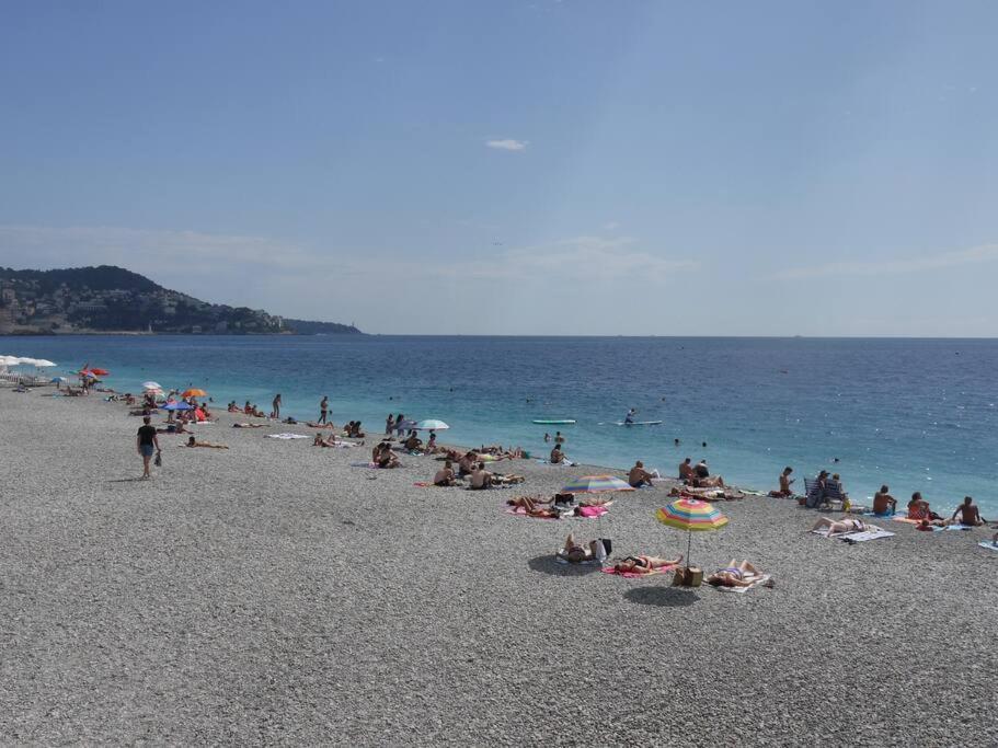 Mediterranee - Un Trois Pieces A Deux Pas De La Plage Nizza Exterior foto